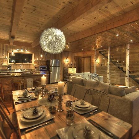 Les Bouleaux - Les Chalets Spa Canada ラ・マルベー エクステリア 写真