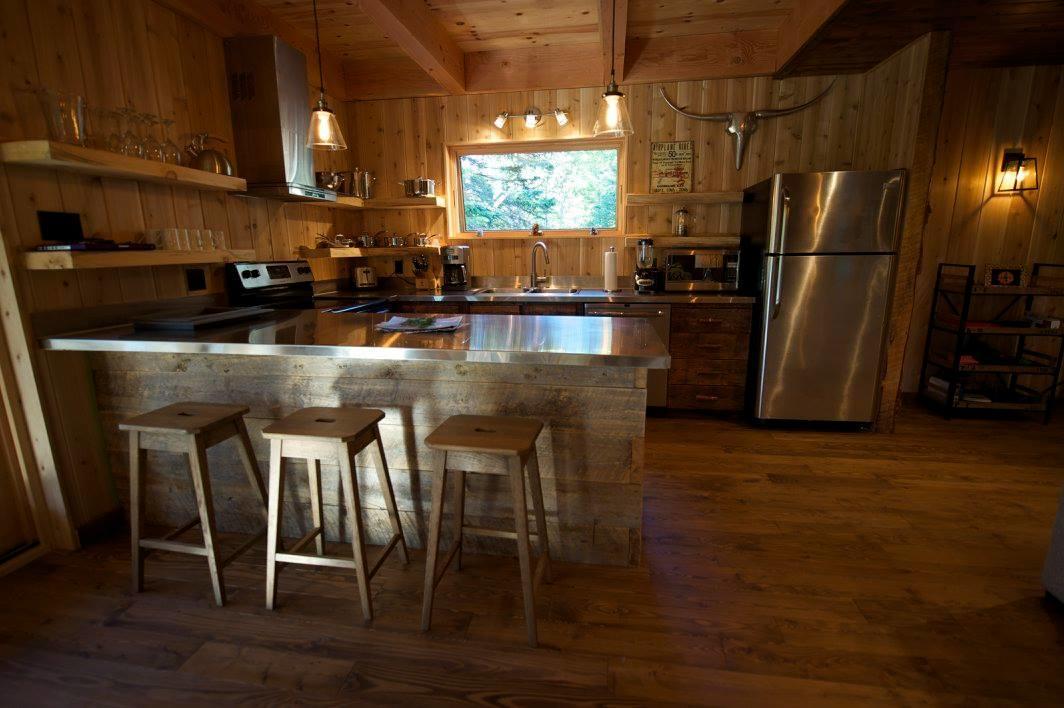 Les Bouleaux - Les Chalets Spa Canada ラ・マルベー エクステリア 写真