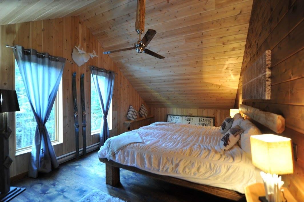 Les Bouleaux - Les Chalets Spa Canada ラ・マルベー エクステリア 写真