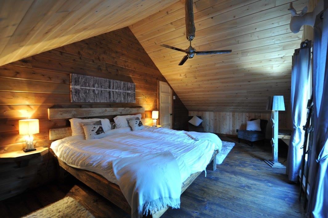 Les Bouleaux - Les Chalets Spa Canada ラ・マルベー エクステリア 写真