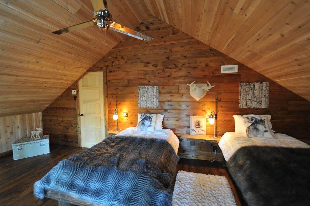 Les Bouleaux - Les Chalets Spa Canada ラ・マルベー エクステリア 写真