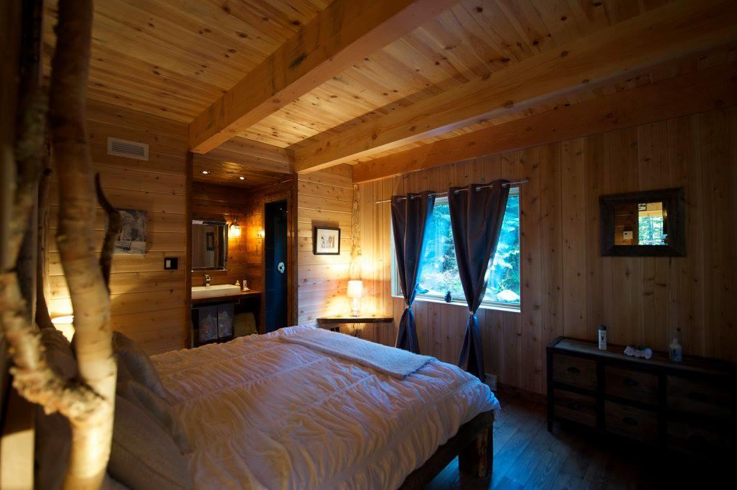 Les Bouleaux - Les Chalets Spa Canada ラ・マルベー エクステリア 写真