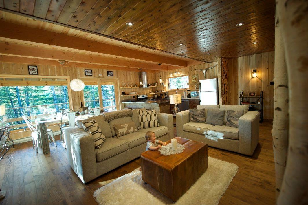 Les Bouleaux - Les Chalets Spa Canada ラ・マルベー エクステリア 写真