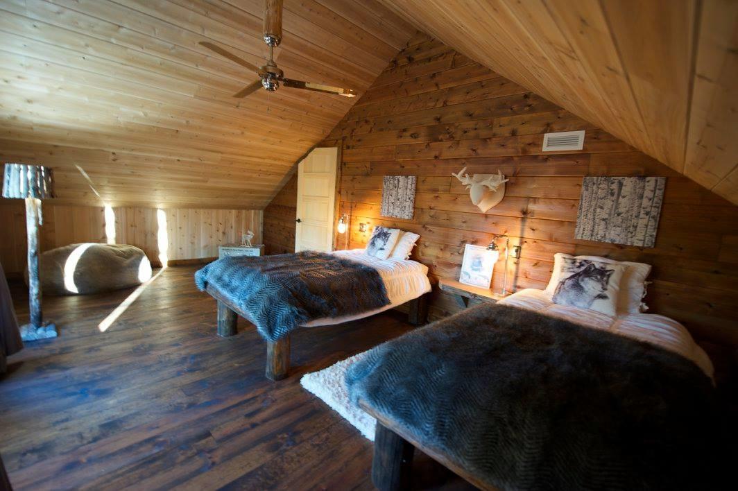 Les Bouleaux - Les Chalets Spa Canada ラ・マルベー エクステリア 写真