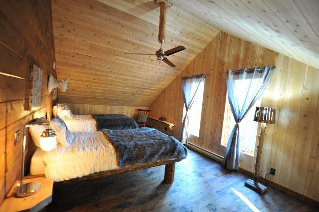 Les Bouleaux - Les Chalets Spa Canada ラ・マルベー エクステリア 写真