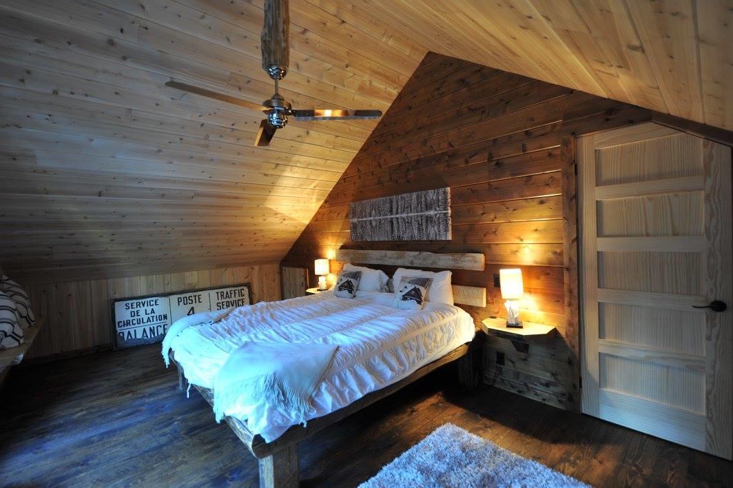 Les Bouleaux - Les Chalets Spa Canada ラ・マルベー エクステリア 写真