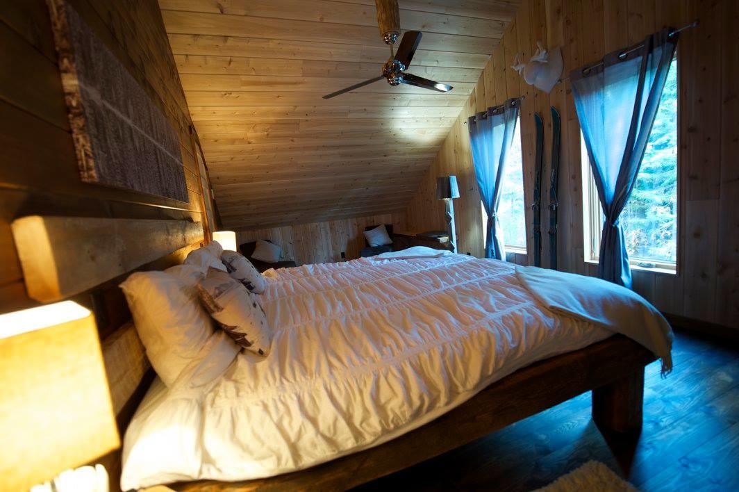 Les Bouleaux - Les Chalets Spa Canada ラ・マルベー エクステリア 写真